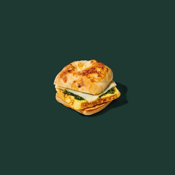 Egg, Pesto & Mozzarella Sandwich