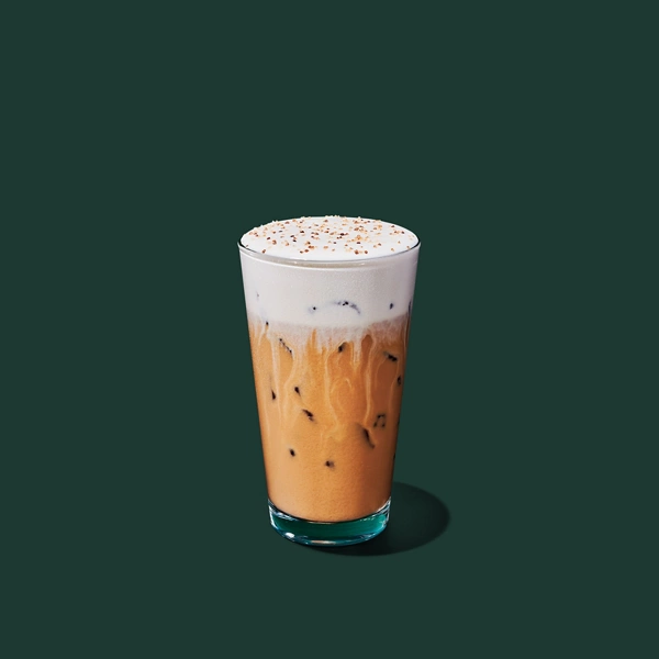 Iced Pecan Crunch Latte