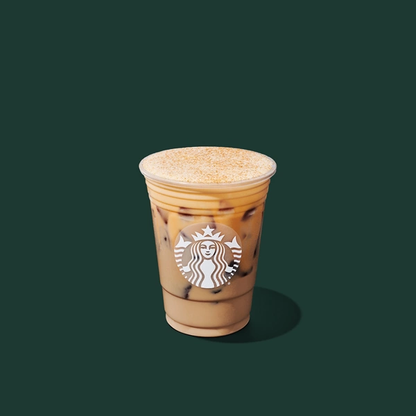 Iced Pumpkin Banana Bread Latte