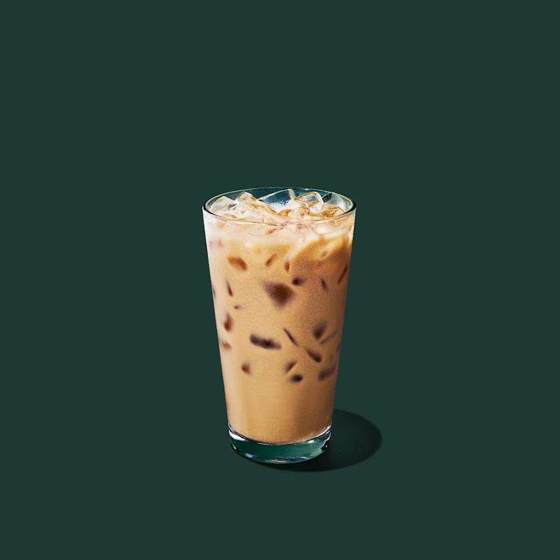 Iced Caramel Protein Latte