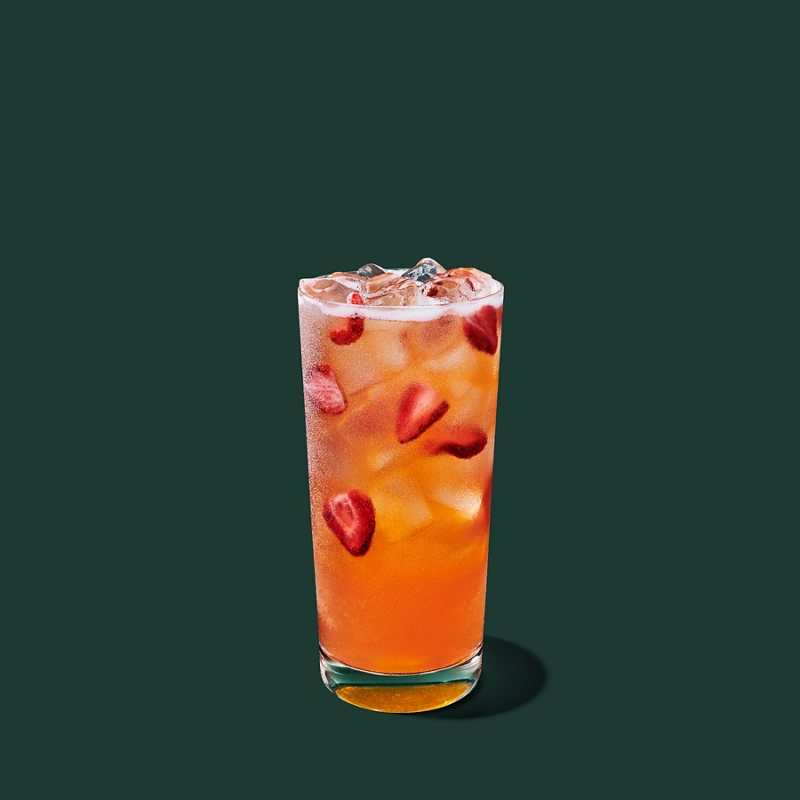 Mango Strawberry Lemonade Refresher