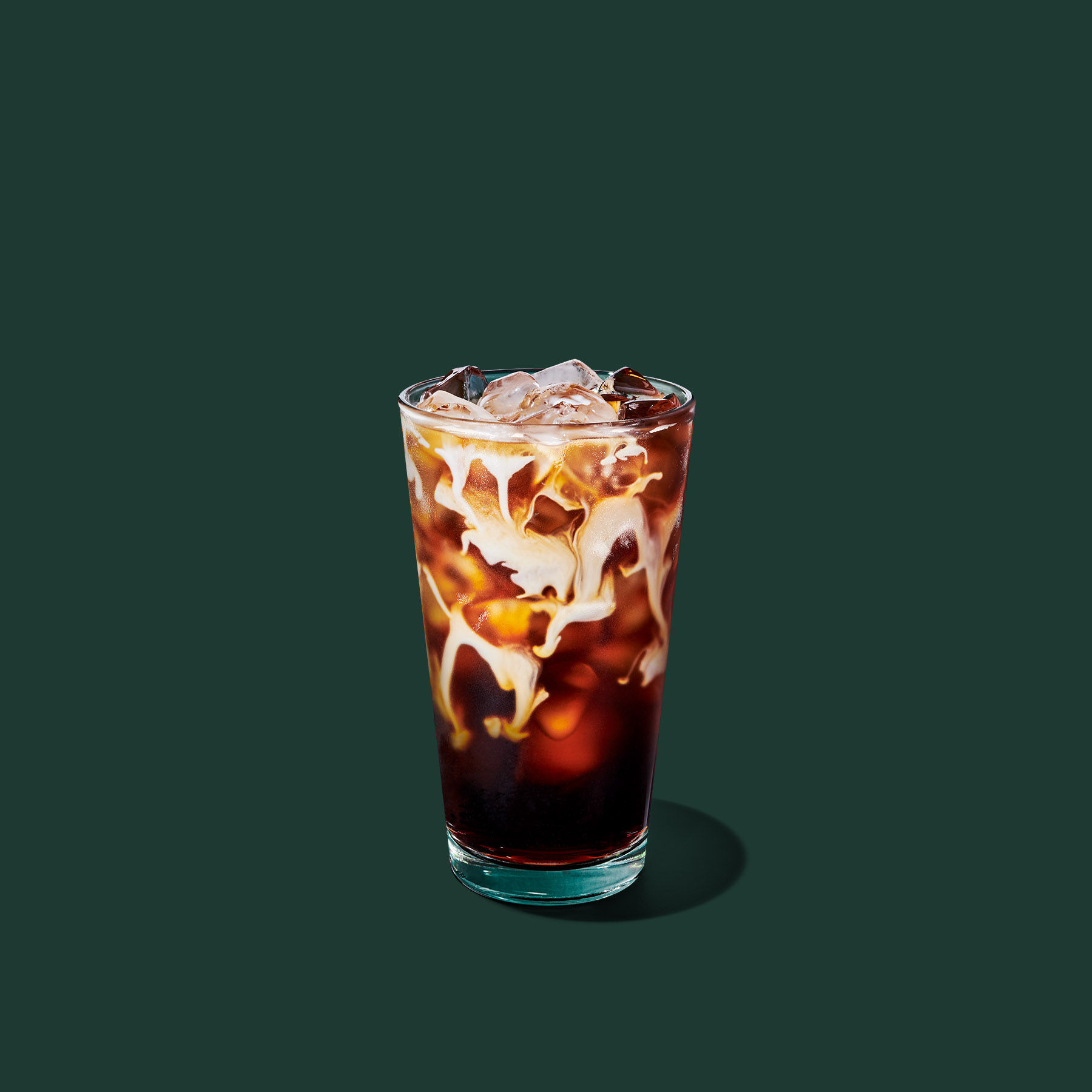 Starbucks cold coffee and espresso beverage for an apple-inspired fall order